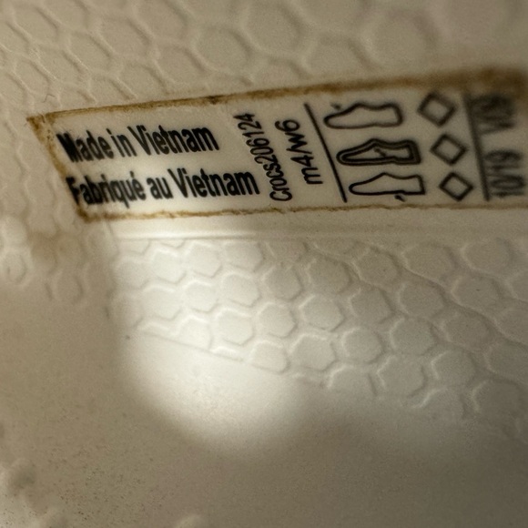 Crocs Classic logo motion slide white-black - unisex 4M/6W - Picture 4 of 5